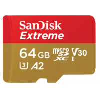 SanDisk Extreme Micro SD Cards U3 64GB [R:170 W:80]