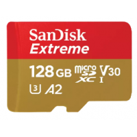 SanDisk Extreme Micro SD Cards U3 128GB [R:190 W:90]