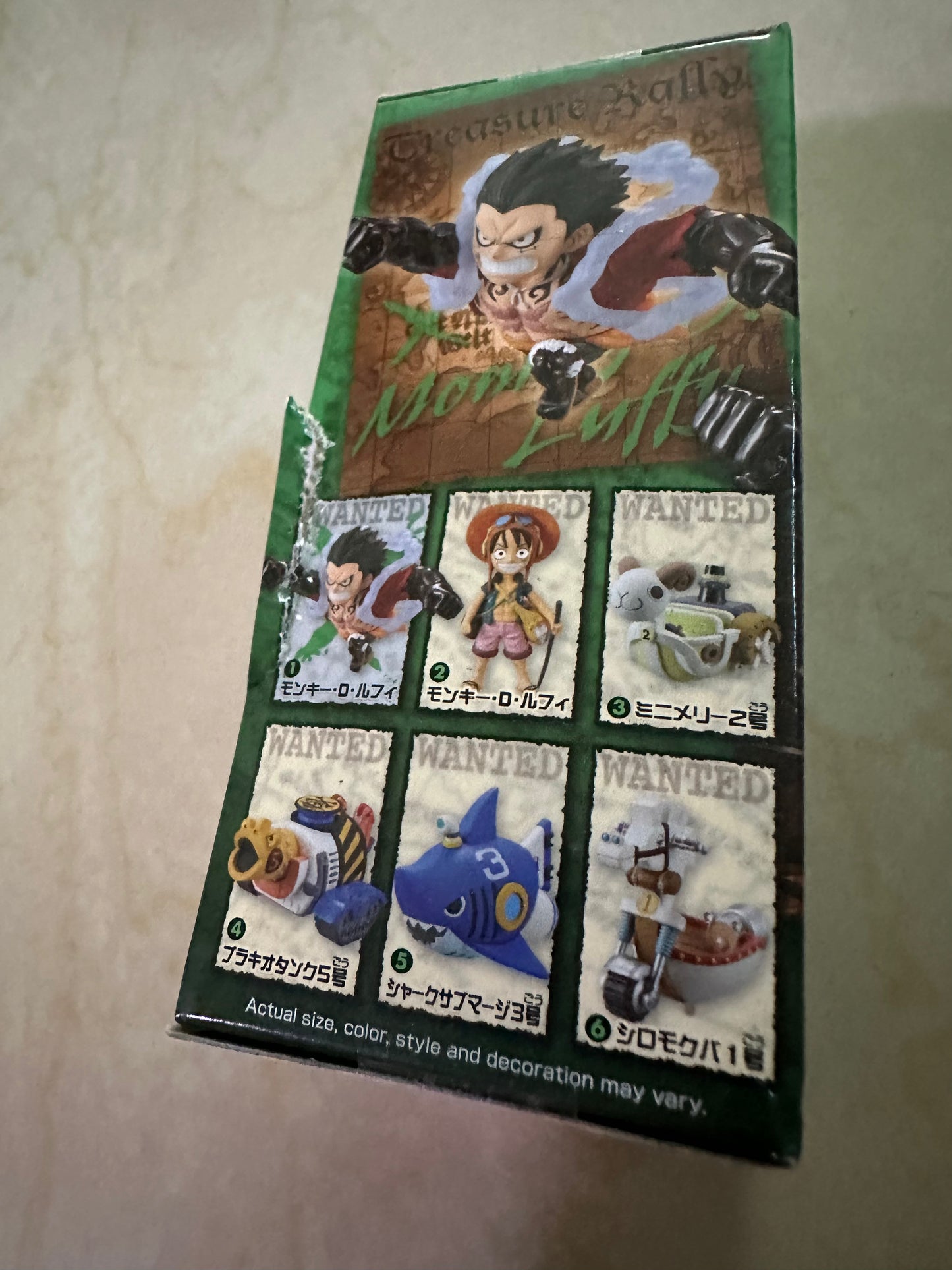 One Piece WCF Treasure Rally Vol 1 Monkey D.Luffy Gear 4 (Box has slight Damage)