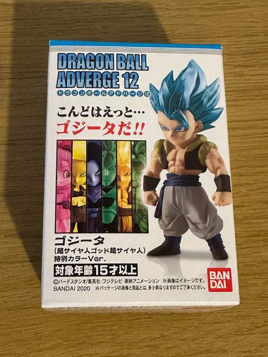 Dragonball Adverge 12 Gogeta Blue Character only