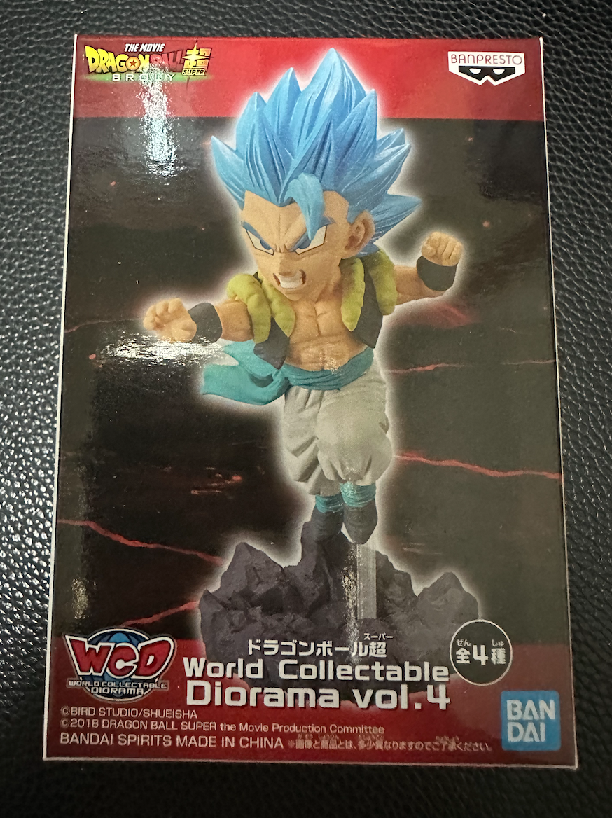 Dragon Ball Super: World Collectable Diorama: Vol.4 Gogeta Only