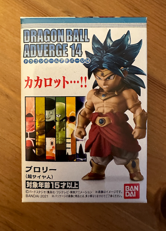 Dragonball Adverge 14 Broly (Legendary Super Saiyan) Character only