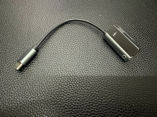 Unbranded USB C to 3.5mm Adapter (Can still charge as extra USB C)