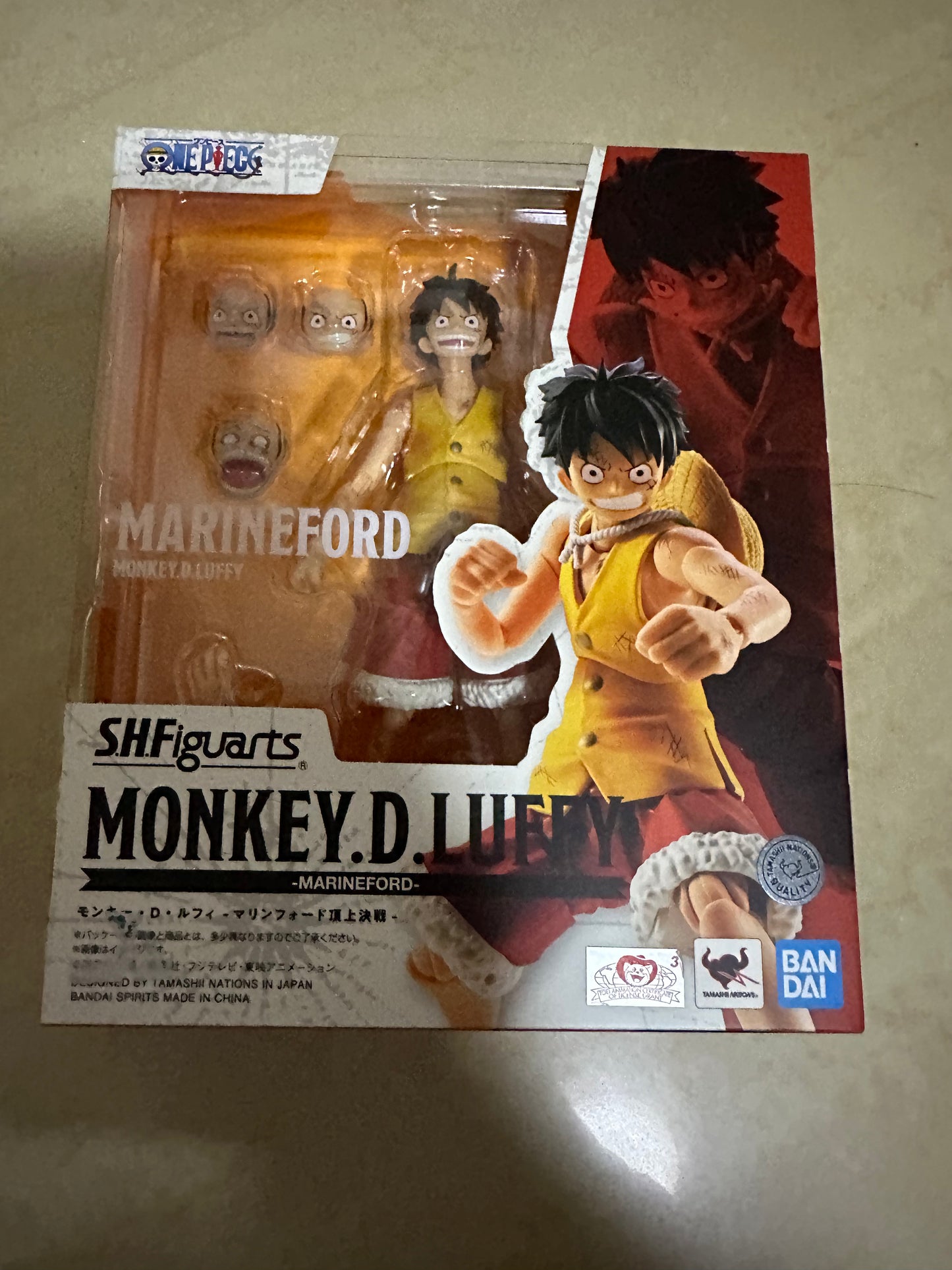 S.H.Fuguarts Monkey.D.Luffy One Piece