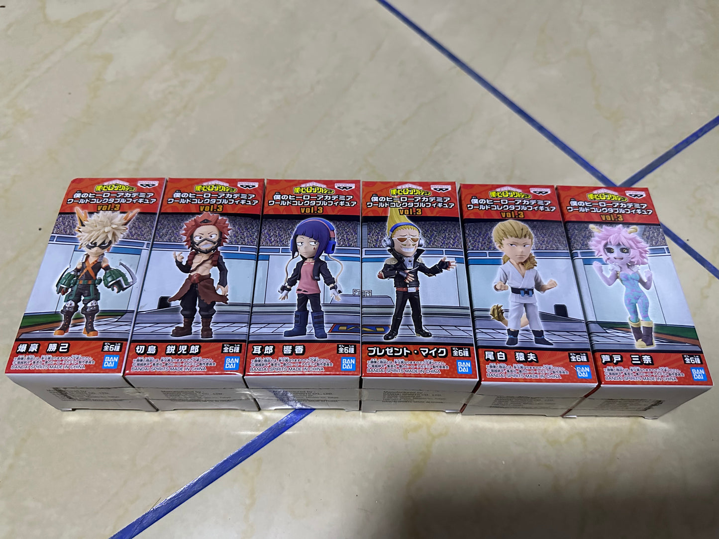 My Hero Academia WCF Vol 3 Complete Set