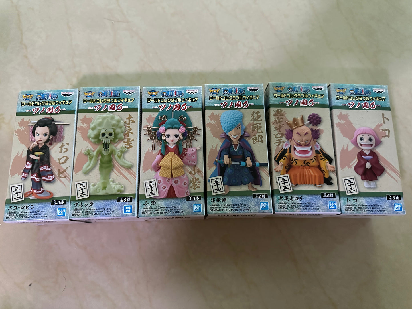 One Piece WCF Wano Country Vol 6 Complete