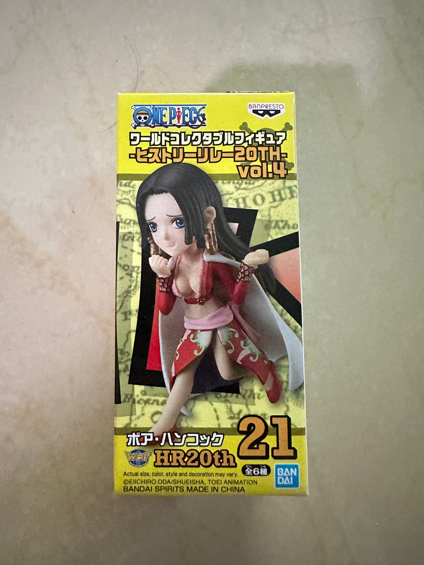 One Piece WCF 20th History Vol 4 HR20th Boa Hancock Only