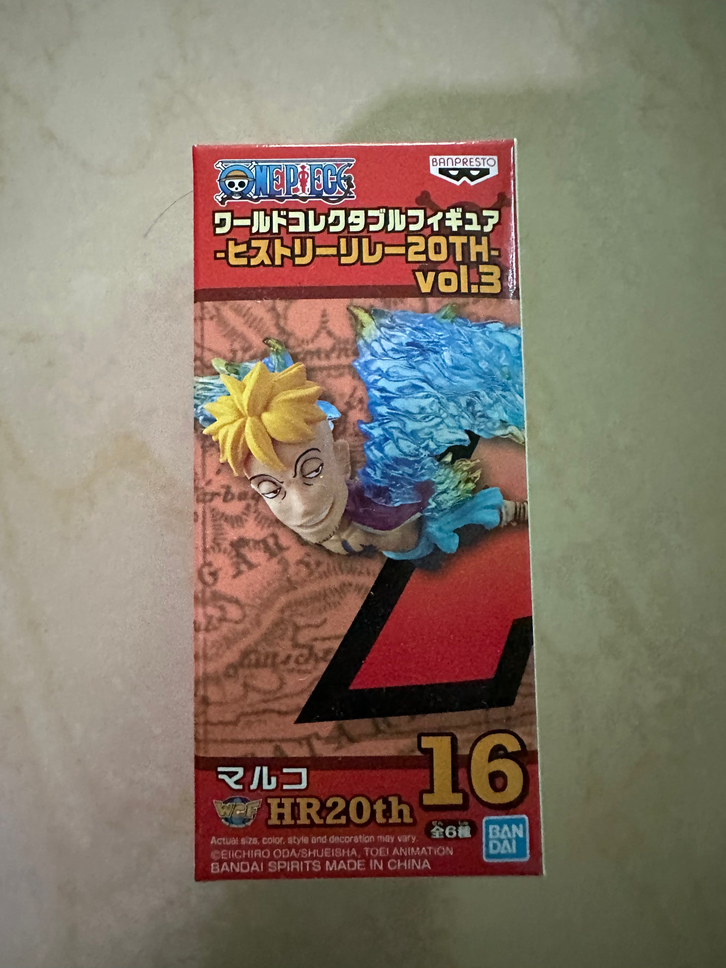One Piece WCF 20th History Vol 3 HR20th Marco Only