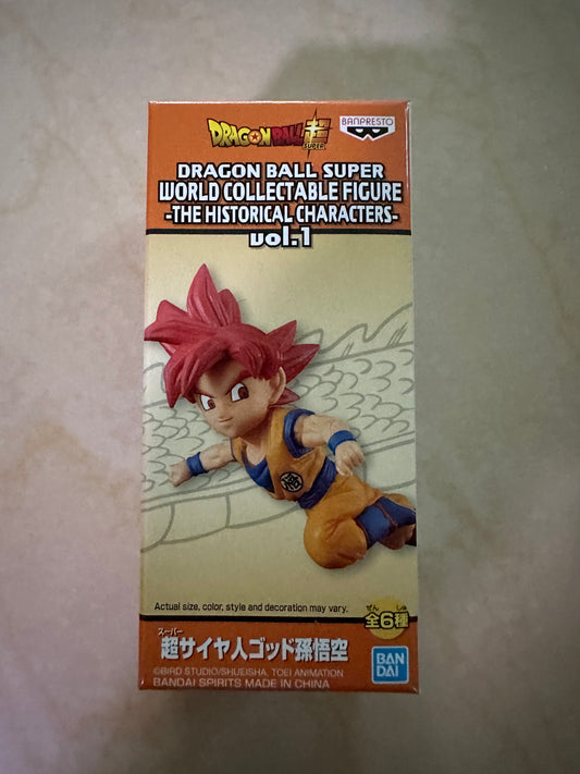 Dragon Ball Super WCF Historical Characters Vol 1 SSJG Goku Only