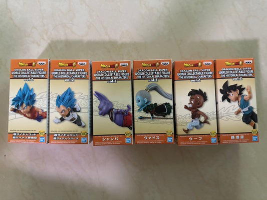 Dragon Ball Super WCF Historical Characters Vol 2 Complete Set